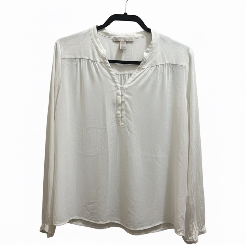Forever 21 Cream Blouse